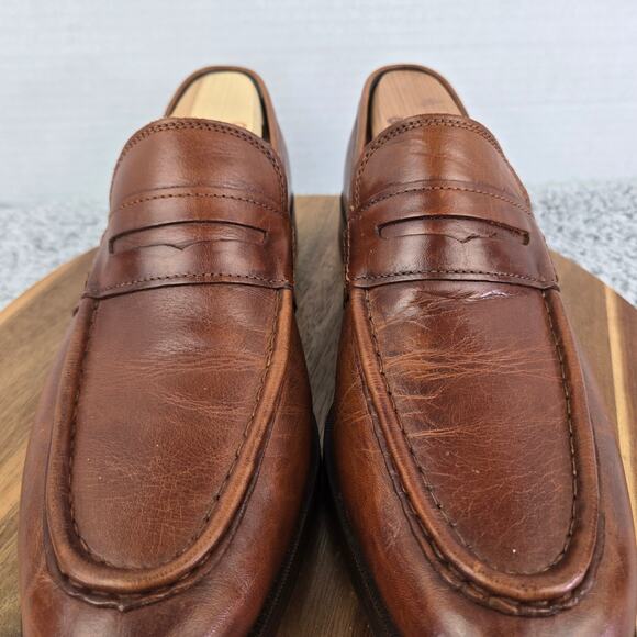 Cole Haan Mens 9.5M Jefferson Grand Brown Leather Casual Lifestyle Penny Loafer main image 7
